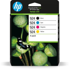 HP 924 tintapatron multipakk fekete, ciánkék, magenta, sárga (6C3Z1NE) nyomtatópatron & toner