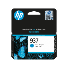 HP 937 Eredeti Tintapatron Cián nyomtatópatron & toner