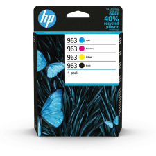HP 963 (6ZC70AE) (1000/3x700 old.) Fekete és Színes Eredeti Tintapatron nyomtatópatron & toner