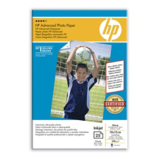 HP Advanced 250g 10x15cm 25db Fényes Fotópapír fotópapír