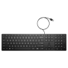 HP BPS ATTACH HP vezetékes billentyűzet 320K - fekete (9SR37UT#AKC)