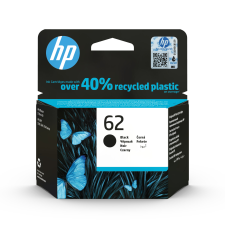 HP c2p04ae tintapatron black 200 oldal kapacitás no.62 nyomtatópatron & toner