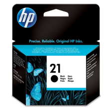HP C9351AE Tintapatron Black 190 oldal kapacitás No.21 nyomtatópatron & toner