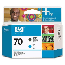 HP C9404A No.70 Matt Black + Cyan nyomtatófej eredeti nyomtatópatron & toner