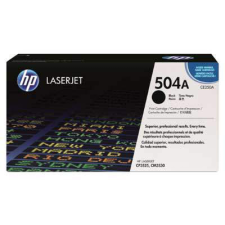 HP CE250A (504A) fekete eredeti toner nyomtatópatron & toner