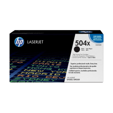 HP CE250X No.504X fekete toner (eredeti) nyomtatópatron & toner