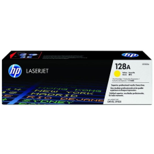 HP CE322A Lézertoner Color LaserJet Pro CM1415, CP1525N nyomtatókhoz, HP 128A sárga, 1,3K nyomtatópatron & toner