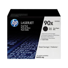 HP CE390XD (90XD) fekete eredeti toner duplacsomag nyomtatópatron & toner