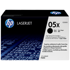 HP CE505X Toner Black 6.500 oldal kapacitás No.05X nyomtatópatron & toner