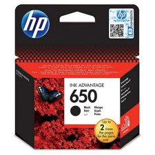 HP CZ101E Tintapatron Deskjet Ink Advantage 2510 sor nyomtatókhoz, HP 650 fekete, 360 oldal nyomtatópatron & toner