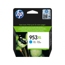 HP f6u16ae tintapatron cyan 1.450 oldal kapacitás no.953xl nyomtatópatron & toner