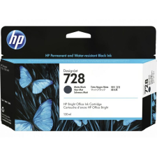 HP F9J68A (728) Matte Black tintapatron (3WX25A) nyomtatópatron & toner
