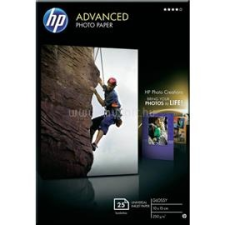 HP Fényes Fotópapír 10x15 25lap 250g (Q8691A) fotópapír