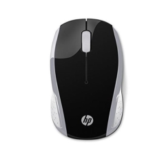 HP HEWLETT PACKARD HP Vezeték nélküli Egér 200, fekete-ezüst egér