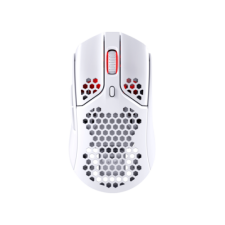 HP HYPERX Vezeték Nélküli Egér Pulsefire Haste Wireless - Gaming Mouse White, HMSH1-B-WT/G egér