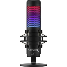 HP HYPERX Vezetékes Mikrofon QuadCast S - Black RGB LED mikrofon