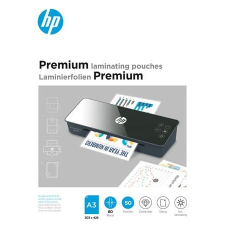 HP Meleglamináló fólia, 80 mikron, A3, fényes, 50 db, HP &quot;Premium&quot; lamináló fólia