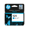 HP No. 924 eredeti tintapatron, ciánkék, 400 oldal (4K0U3NE)