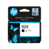 HP No. 924 eredeti tintapatron, fekete, 500 oldal (4K0U6NE)