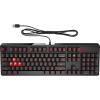 HP OMEN Encoder Cherry MX Red Angol billentyűzet fekete (6YW76AA) (6YW76AA)