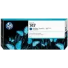 HP P2V85A No.747 króm sötétkék eredeti tintapatron