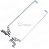 HP Pavilion 15-AU, 15-AW gyári zsanérpár (856367-001, TPN-Q172)
