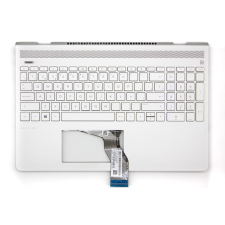 HP Pavilion 15-ck0 gyári új spanyol ezüst billentyűzet modul (L01927-071) laptop alkatrész