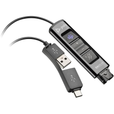 HP Poly DA85-M USB to QD Black Adapter TAA (786C8AA) kábel és adapter