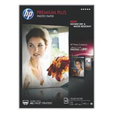 HP Prémium Plus Félfényes Fotópapír A4 20lap 300g (CR673A) fotópapír