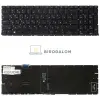 HP ProBook 450 G8 / 455 G8 / 650 G8 gyári billentyűzet (RU kiosztás, háttérvilágítással), fekete