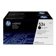 HP Q7553XD  fekete toner dupla csomag (Q7553XD) - Nyomtató Patron nyomtatópatron & toner