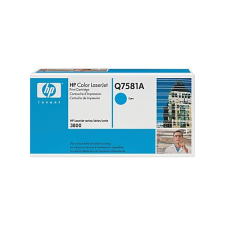 HP Q7581A eredeti toner cián nyomtatópatron & toner