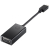 HP USB 2.0 Type C VGA/D-Sub Átalakító Fekete 10cm N9K76AA