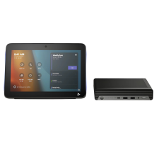 HP Videokonferencia vezérlő PC egység + 10.0"-os érintőképernyős vezérő (A1ZB6AW#ABB) asztali számítógép