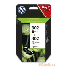 HP X4D37AE (302) Black + Color tintapatron (X4D37AE) nyomtatópatron & toner