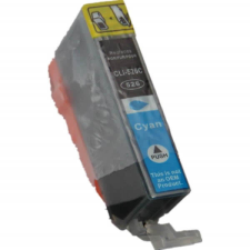 HQ Premium Canon CLI526 CLI-526 Cyan Chipes Utángyártott Tintapatron nyomtatópatron & toner