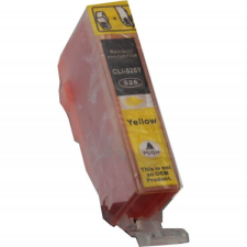 HQ Premium Canon CLI526 CLI-526 Yellow Chipes Utángyártott Tintapatron nyomtatópatron & toner