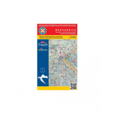 Hrvatska Gorska HG 01 Medvednica turistatérkép, Medvednica térkép 1:25e térkép