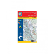 Hrvatska Gorska HG 15 Promina térkép, Promin turistatérkép 1:25e térkép