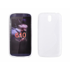 HTC Desire 610, Szilikon tok, S-Case, fehér
