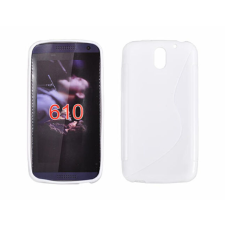 HTC Desire 610, Szilikon tok, S-Case, fehér tok és táska