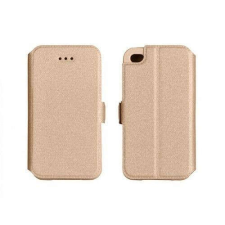 HTC Desire 820 Arany szilikon keretes könyvtok tok és táska