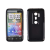 HTC EVO 3D, Szilikon tok, S-Case, fekete