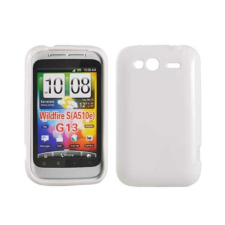 HTC G13 Wildfire, Szilikon tok, S-Case, fehér tok és táska
