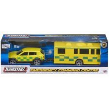 HTI Teamsterz autó sürgősségi központtal, 10 + 15 cm autópálya és játékautó