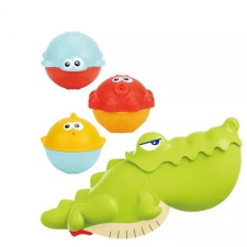 Huanger Fun fürdőjáték, krokodilszáj fürdőszobai játék