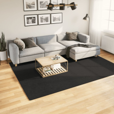  HUARTE fekete rövid szálú puha és mosható szőnyeg 200 x 280 cm lakástextília