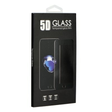 Huawei Full glue Huawei P40 Lite E / Y7P fekete hajlított 5D előlapi üvegfólia mobiltelefon kellék