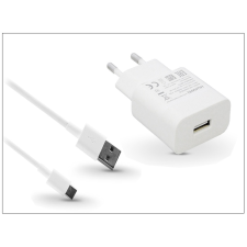 Huawei gyári USB hálózati töltő adapter + Type-C adatkábel - 5V/2A és 9V/2A - Quick Charge AP32 HW-059200EHQ + AP51 white (ECO csomagolás) autós kellék