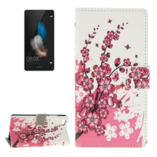 Huawei Huawei G6 cseresznyefa virágos flip tok tok és táska